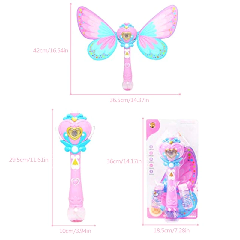 

Automatic Fairy Magic Bubble Wand Electric Bubble Machine Children's Bubble Wand Girl Blowing Bubble Artifact Toy