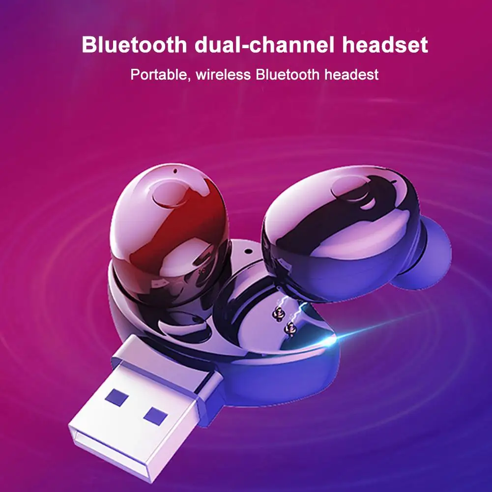 

XG17 TWS Mini Bluetooth 5.0 Bass Stereo Sound Wireless Earphones Gaming Headsets For Huawei Xiaomi Redmi Samsung Phone Headphone