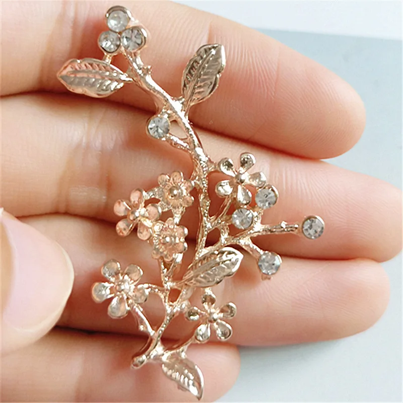 

Модные подвески в виде листьев 20 шт./лот золотого цвета, подвеска для ожерелья, свадебные украшения, броши, аксессуары