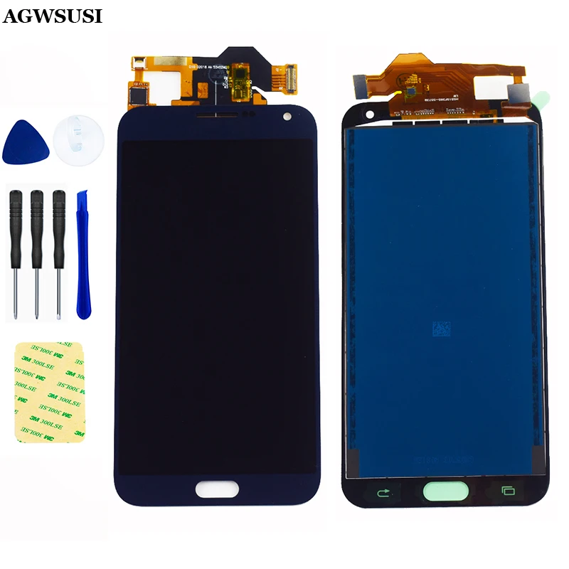 

ЖК-дисплей с сенсорным экраном и дигитайзером в сборе, панель с регулируемой яркостью для Samsung Galaxy E7, E700, E700H, E700M