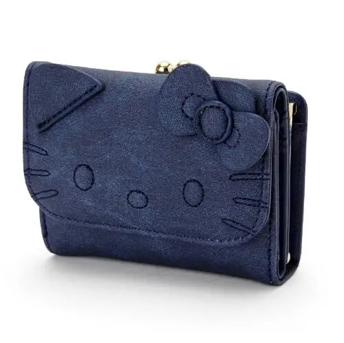 Short Wallet Рюкзак HELLO KITTY Модный повседневный школьный рюкзак с мультяшным принтом из искусственной кожи милый рюкзак HK-TT054 - Цвет: Short Wallet