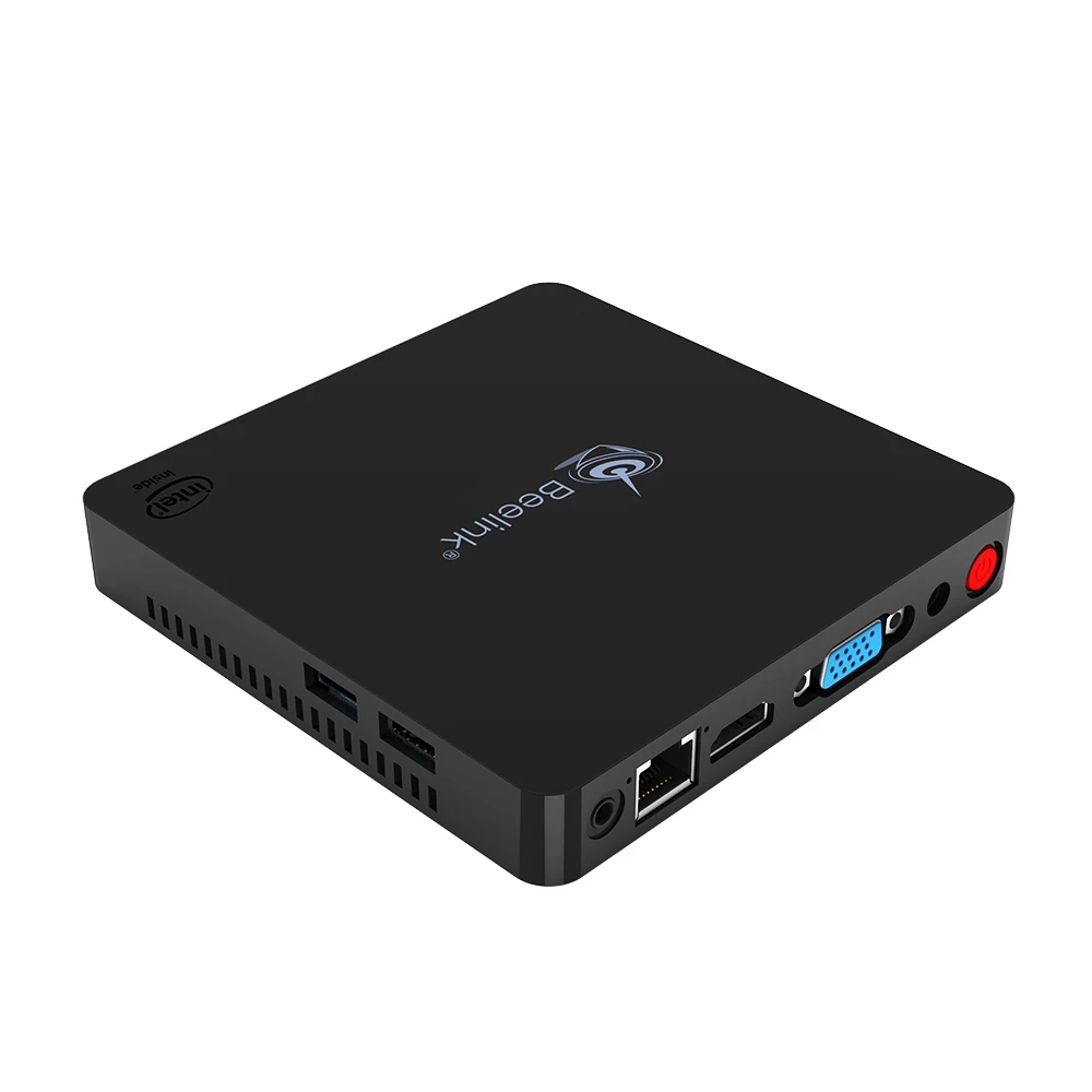 T34-M Mini ПК Intel Celeron N3450 Четырехъядерный 4 ГБ/64 Гб VGA HDMI выход 5 8 ГГц WiFi USB 3 0 win10