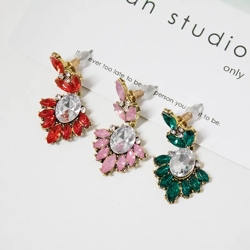 Серьги ювелирные изделия новый золотой цвет Длинные Кристальные кисточки