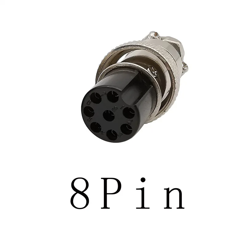 1 шт. 2 3 4 5 6 7 8 9 Pin GX20 Штекерный гнездовой авиационный соединитель Проводная панель
