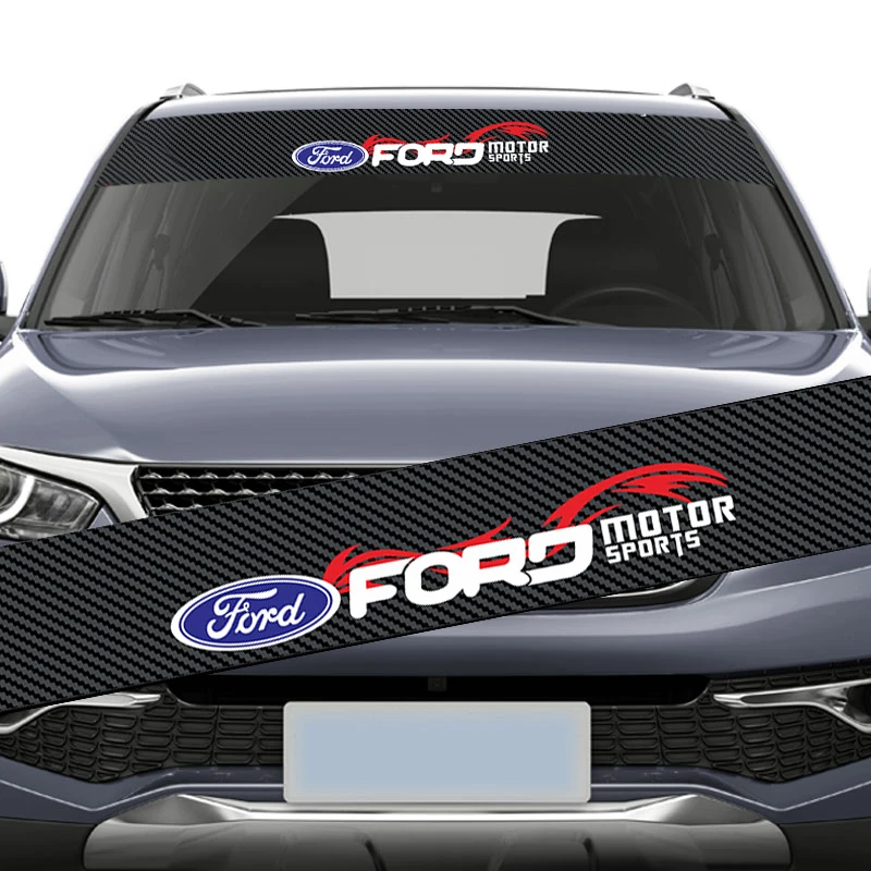 Автомобильная наклейка на переднее и заднее ветровое стекло для Ford Explorer Mustang Mondeo