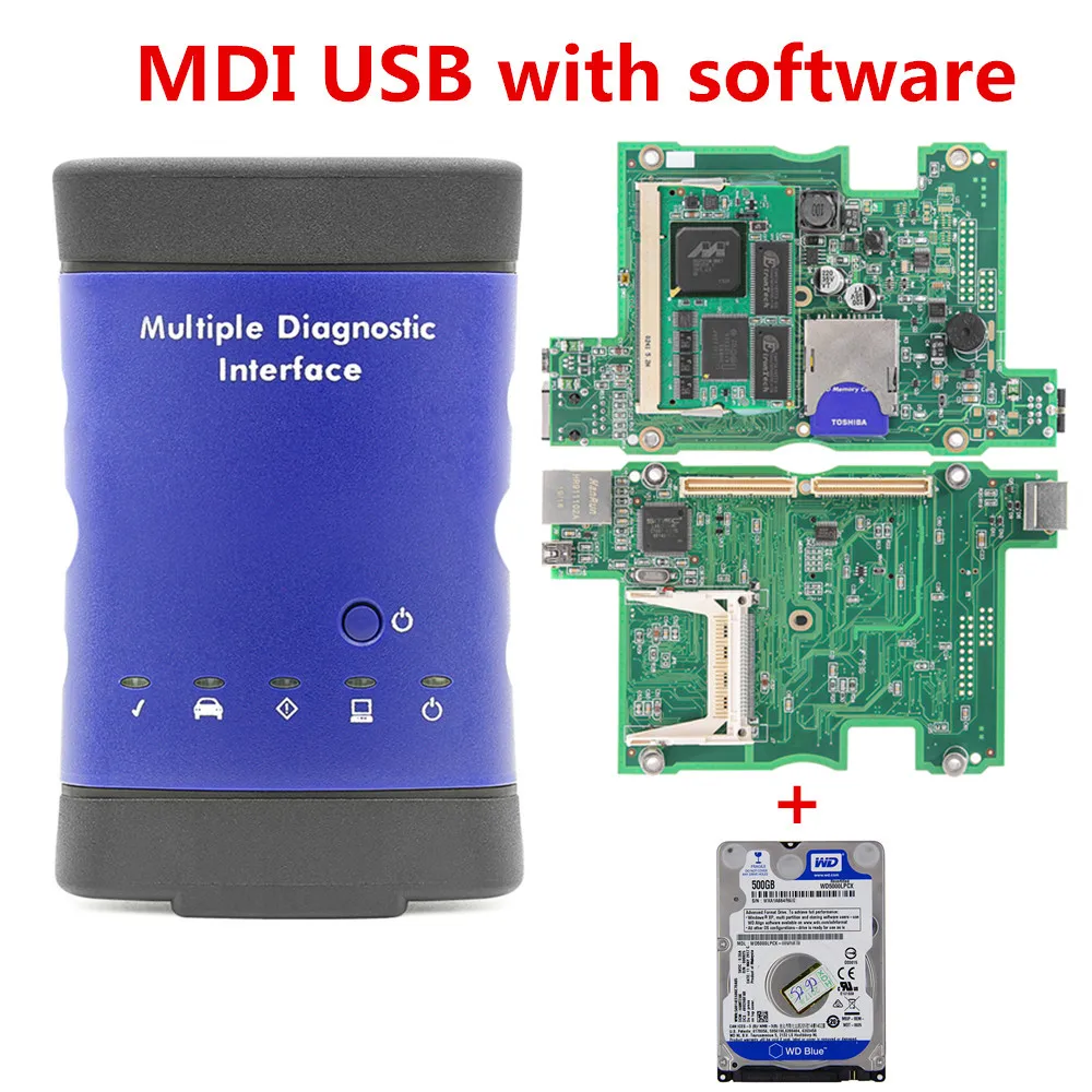 2020 для G M Auto MDI WI FI множественный диагностический Интерфейс V2019.04 OBD2 инструмент