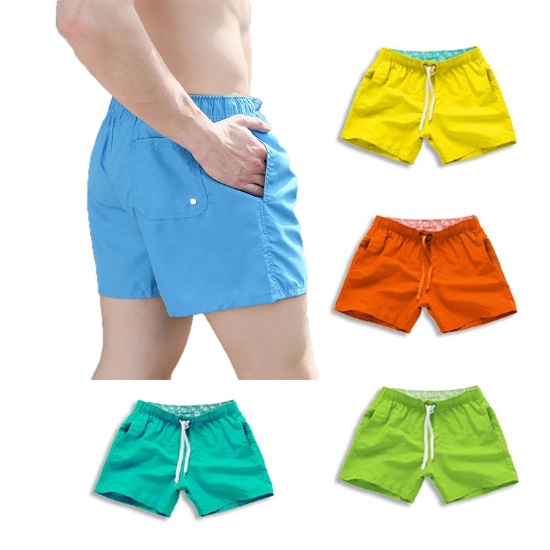 New Summer quick drying Plain beach shorts men underpants wholesale price High quality hot selling elastic man | Мужская одежда