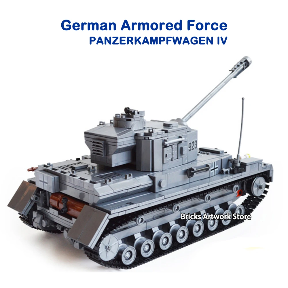 KAZI 82010 Танк Второй мировой войны Военная бронированная военная колесница F2