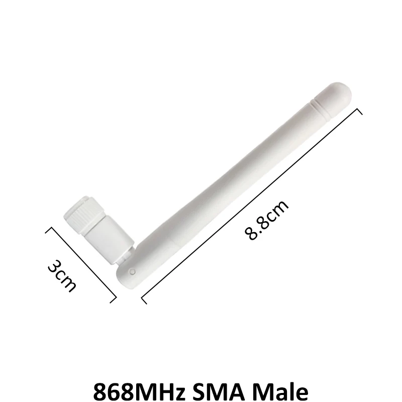 Антенна 3dbi SMA типа папа 868 МГц 915 20 шт. антенна GSM водонепроницаемая + 21 см RP SMA/u.FL