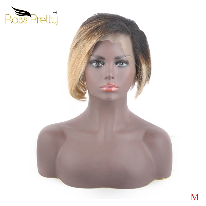 Парики с короткими бразильскими волосами remy парик кружевом спереди омбре 1b 27 99j 613