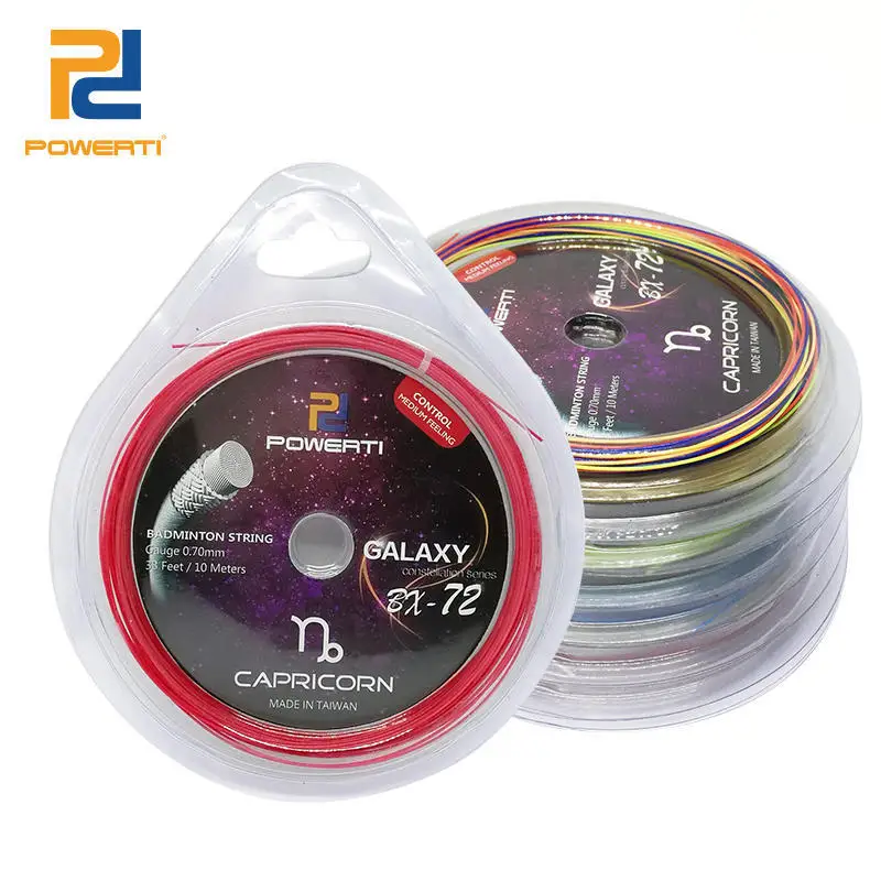

10M Constellation Multicolor BX72 Badminton String Is Resistant To 32 High-pound Rebound Games Comparable To BG65