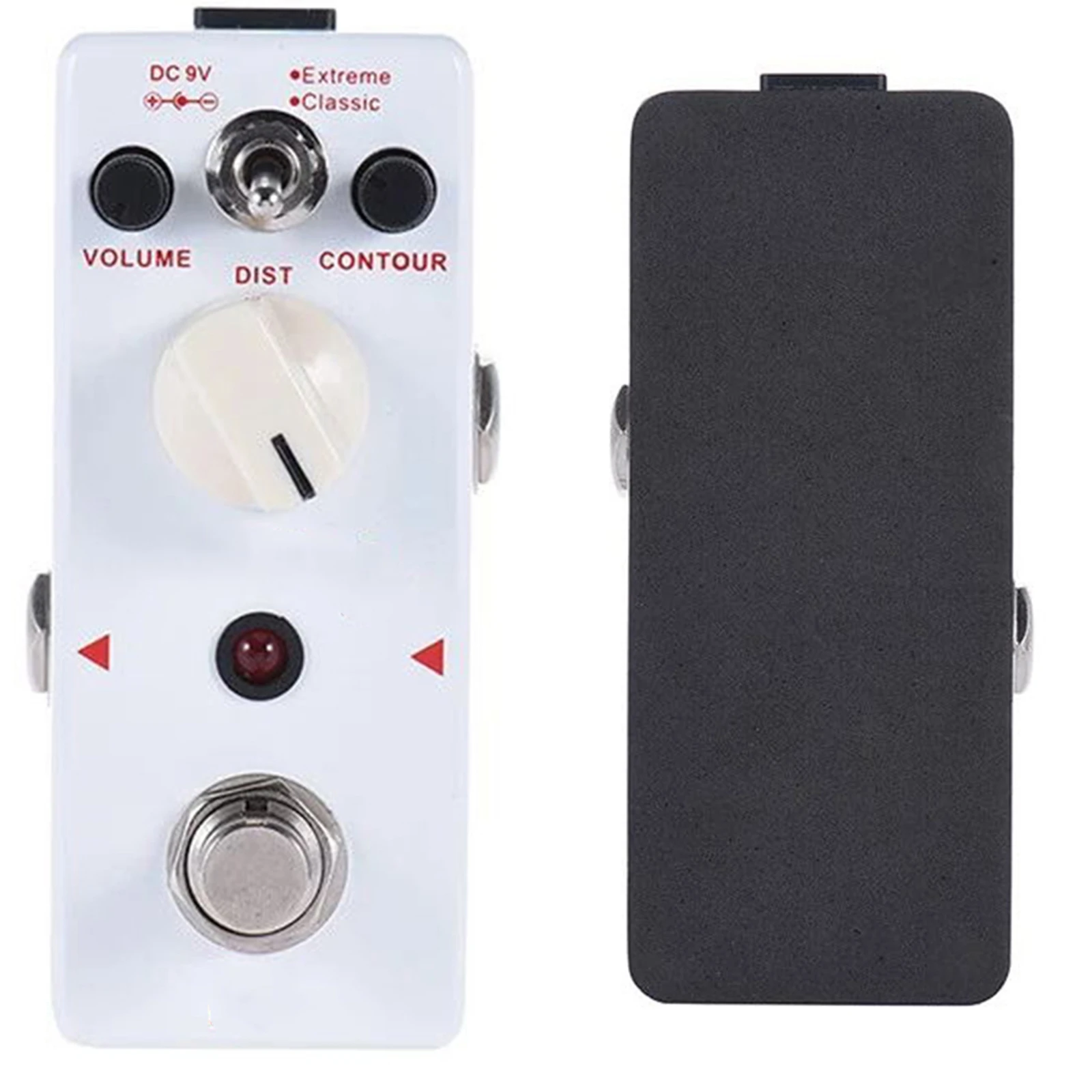 

Guitar Effect Pedal Heavy Metal Distortion Electric 2 Modes Alloy Body True Bypass Processor Aluminum Classic AROMA AHOR-5