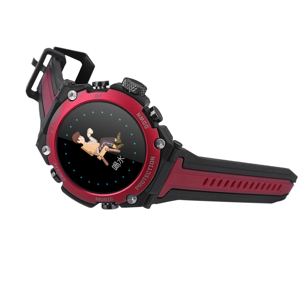 DK10 Bluetooth music smart watch altitude diving IP68 waterproof heart rate fitness sports weather for Android IOS | Электроника