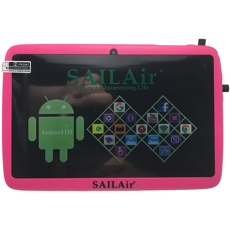7-дюймовый планшет Android для детей низкая цена планшетный ПК с двойной камерой Wi-Fi