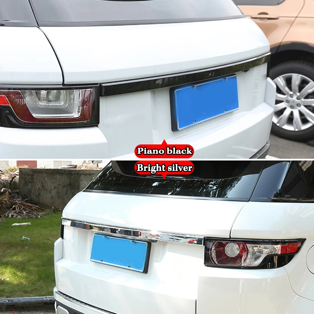 Автомобильные аксессуары ABS хром + Глянец Черная задняя крышка багажника