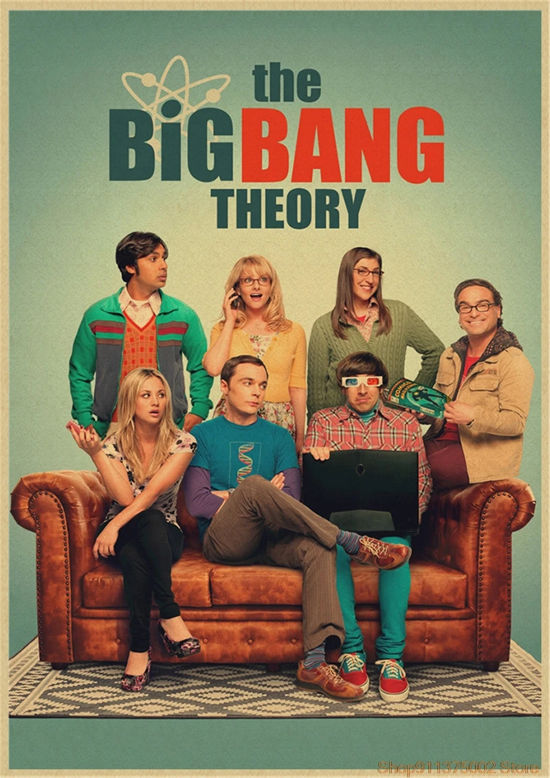 

Классический постер «Теория большого взрыва»