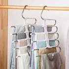 Креативная многоярусная вешалка для хранения штанов и шарфов, Многофункциональная вешалка для одежды, для общежития, домашнего гардероба, юбок, галстуков