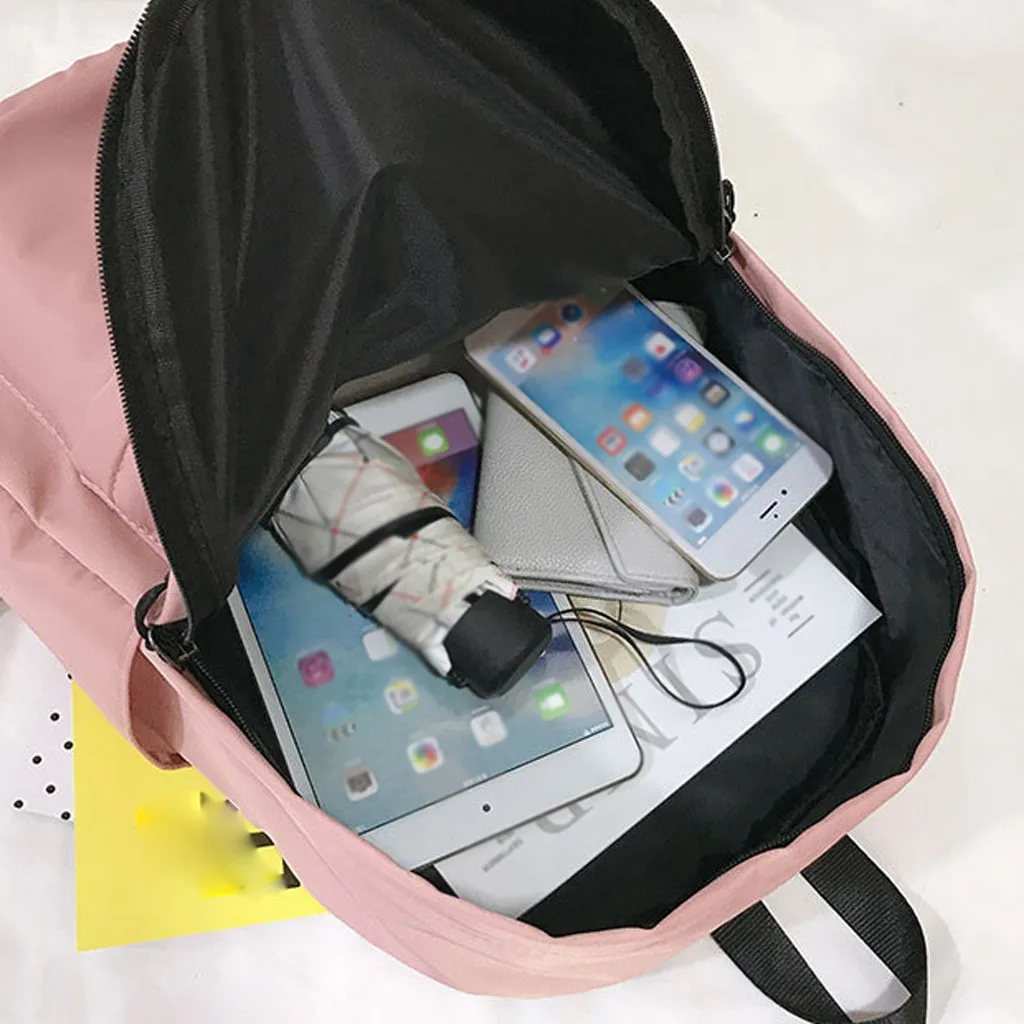 Новые черные розовые рюкзаки Exo Monsta X Wanna One детский рюкзак Txt для женщин школьный