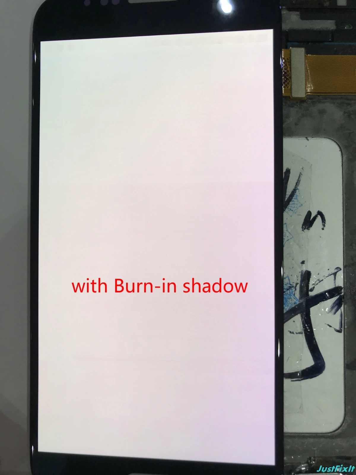 100% Original Tested Burn-in shadow Screen Digitizer Assembly+Front frame for Samsung Galaxy S6 G920F Lcd | Мобильные телефоны и