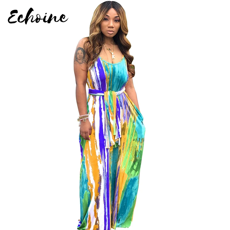 Женское длинное платье без рукавов с V образным вырезом|Женские платья| |