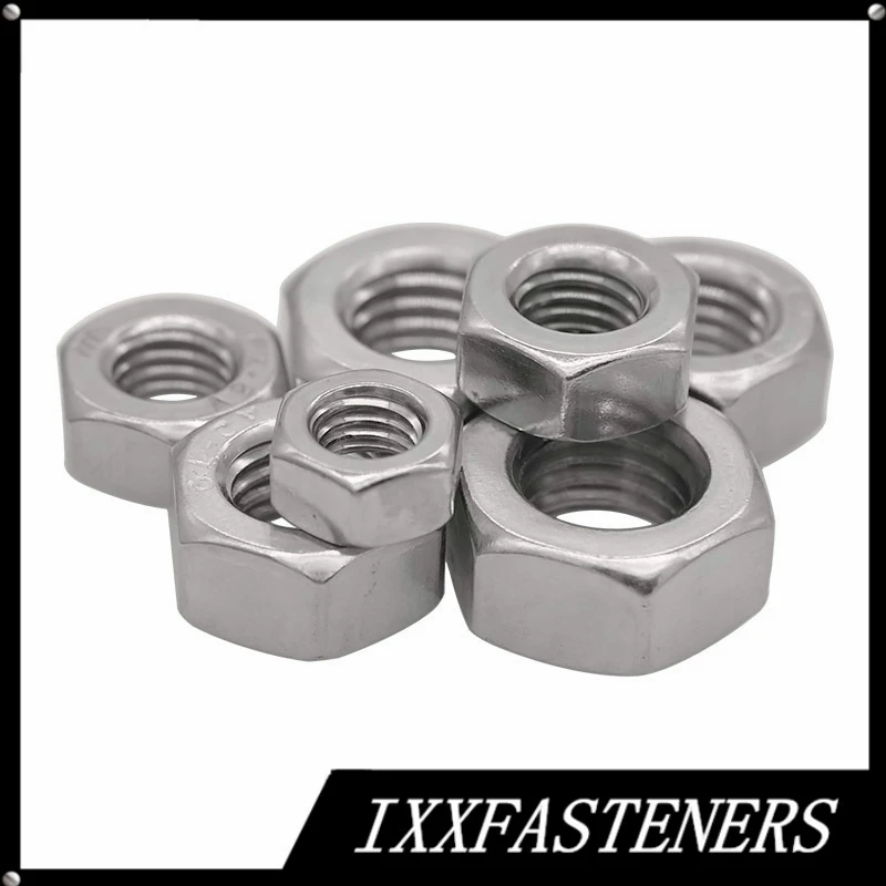 M5 M6 M8 M10 M12 M14 ~ M30 310S 2520 шестигранные гайки из нержавеющей стали Метрическая резьба