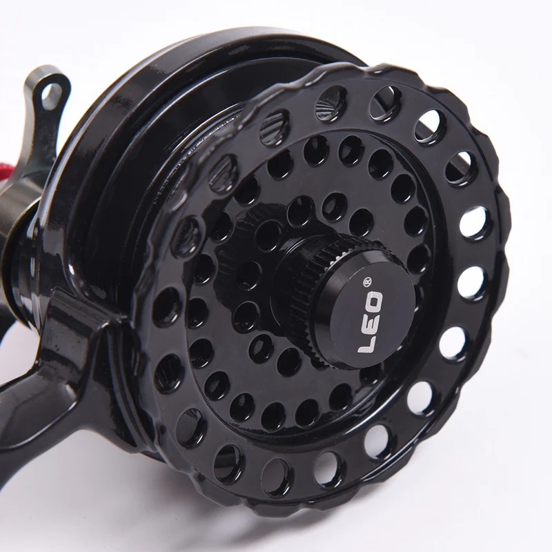 

LEO DWS60 4 + 1BB 2.6:1 65MM Fly Fishing Reel Wheel with High Foot Fishing Reels Right Hand Fishing Reel Wheels