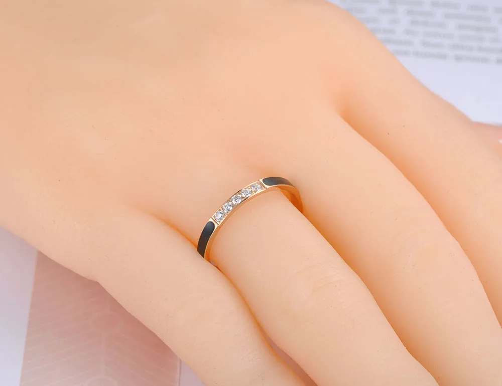 Lokaer трендовые кольца из титановой нержавеющей стали изысканные брендовые