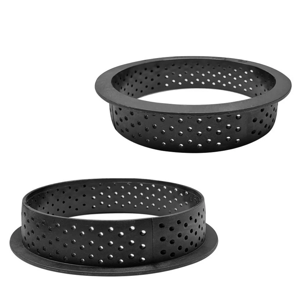 Herramientas de cocina para hornear moldes DIY, accesorios para postres, pasteles, anillo de pasteler&iacute;a, molde para Mousse, molde de cocina circular, 8 Uds.-4