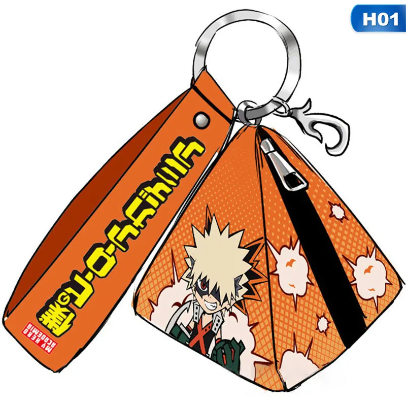 Boku No Hero academic анимированный брелок для ключей My Hero academic брелок в стиле аниме