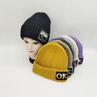 women casual thick warm knitting beanies cap for ladies winter women wool keep warm hat knitted skullies gorros outdoor ski caps