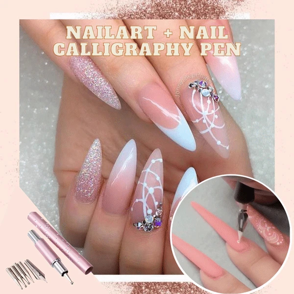 

Nail Art Fountain Pen Nail Art Graffiti Pen Waterproof Drawing Painting DIY Flower Abstract Lines Details Nail Art Beauty Tool