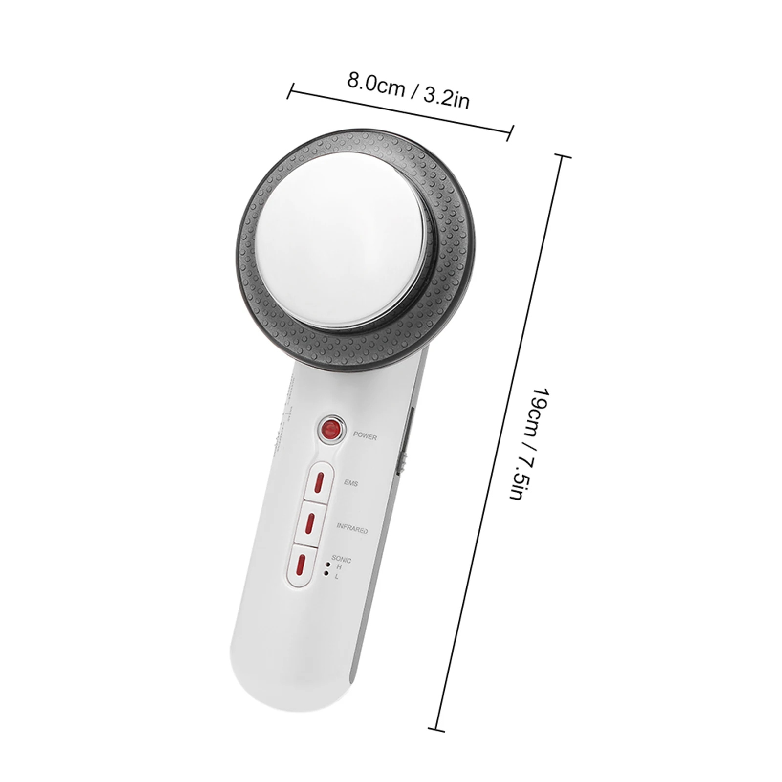 

3 in 1 Handheld Body Slimming Machine EMS Muscle Stimulator Infrared Fat Reduction Beauty Cellulite Massager Device