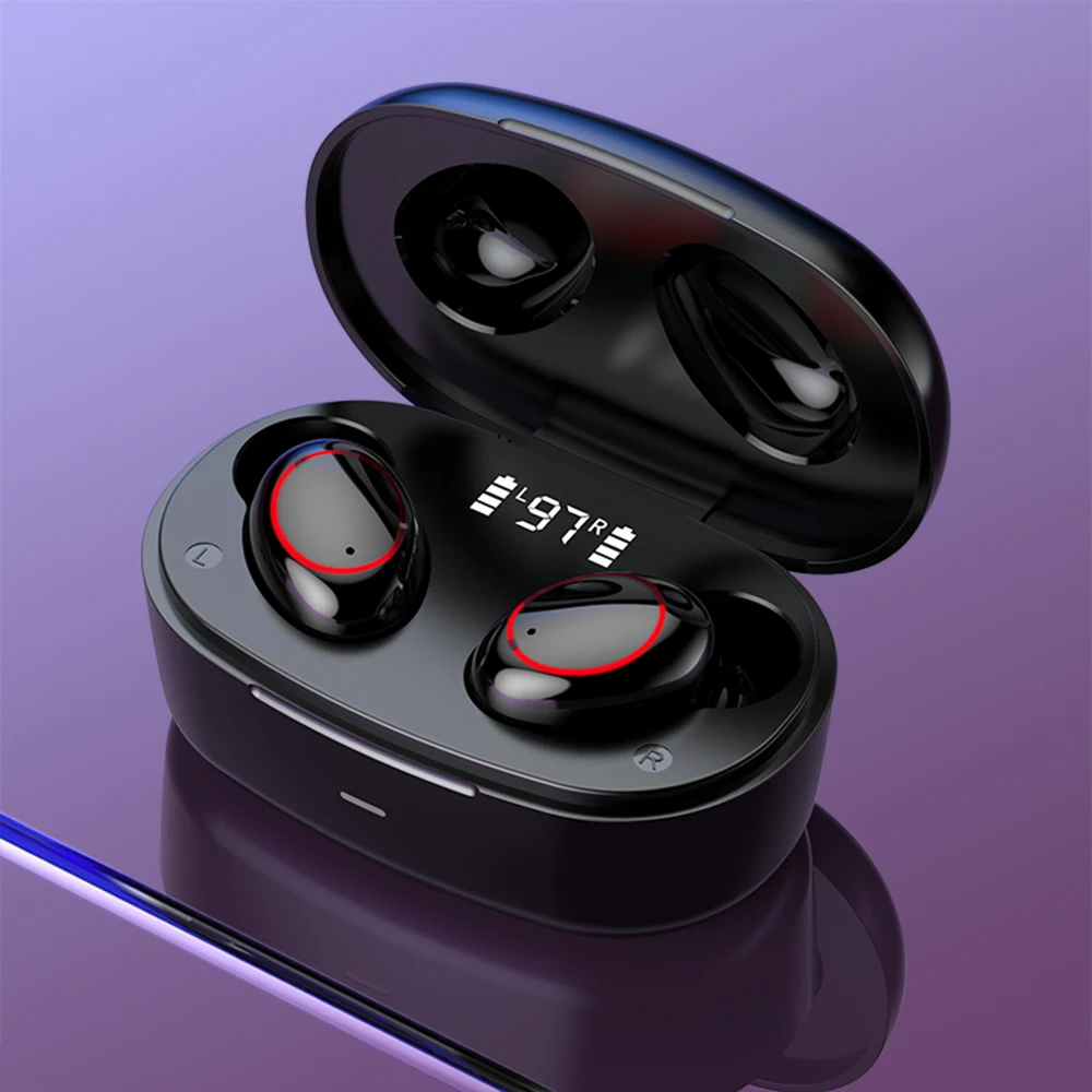 

Design Wireless Bluetooth 5.1 Earphone with Charging Box HD Stereo Wireless Headphones Earbuds Headset for Phone A9 2020 New USB