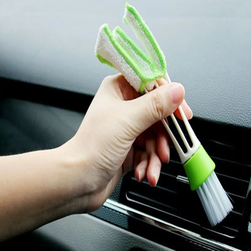 

Car Air Conditioner Vent Slit Cleaner For Nissan Almera B10 N16 Bluebird Moco Note Pulsar P12 FF-L Tiida V10 Versa Accessories