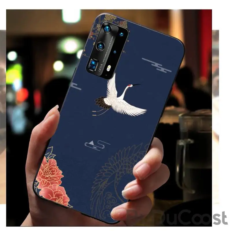 Чехол в китайском стиле ретро для телефона Huawei P20 P30 P20Pro P20Lite P30Lite Psmart P10 9lite - купить