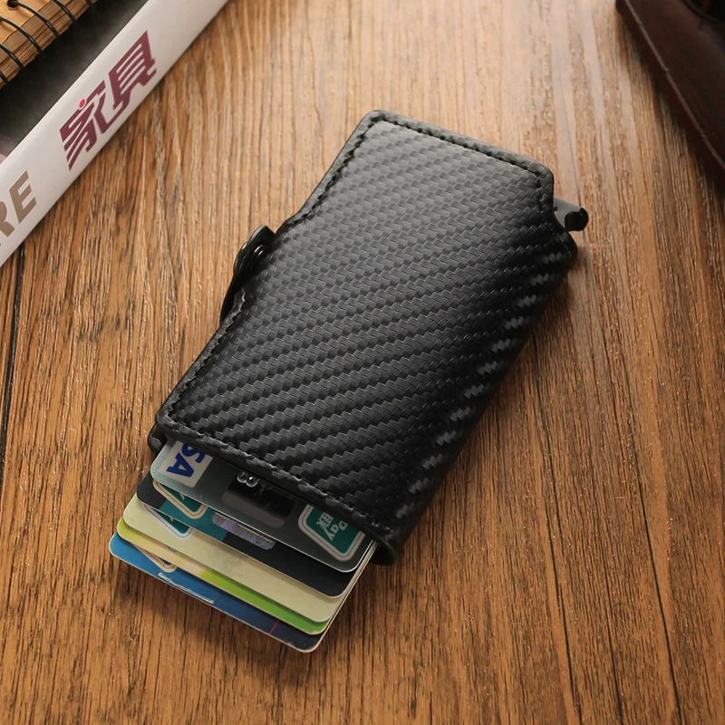 Кошелек мужской кожаный с отделением для карт и RFID защитой|Держатели пропусков| |