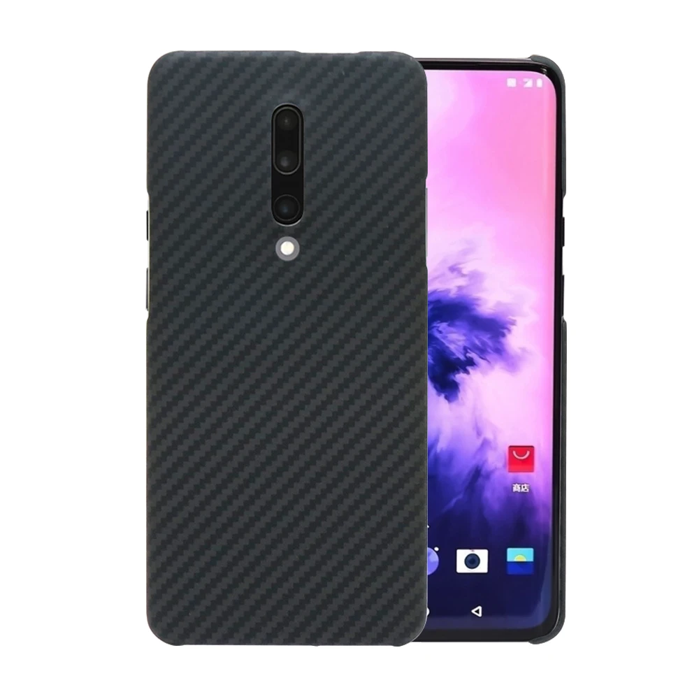 Для Oneplus 7 7Pro Чехлы ультра тонкий арамидный волоконный чехол глянцевый матовый углерод волоконный узор для Oneplus 1+ 7 7 Pro Чехол
