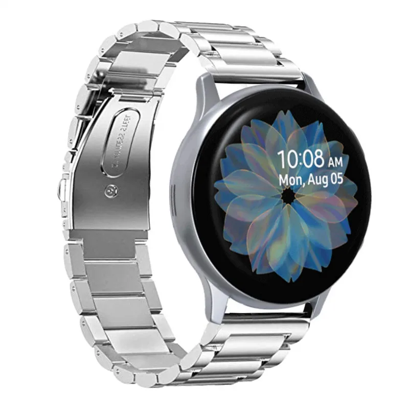 Ремешок для часов из нержавеющей стали Samsung Galaxy Watch Active 2 40 мм 44 | Электроника