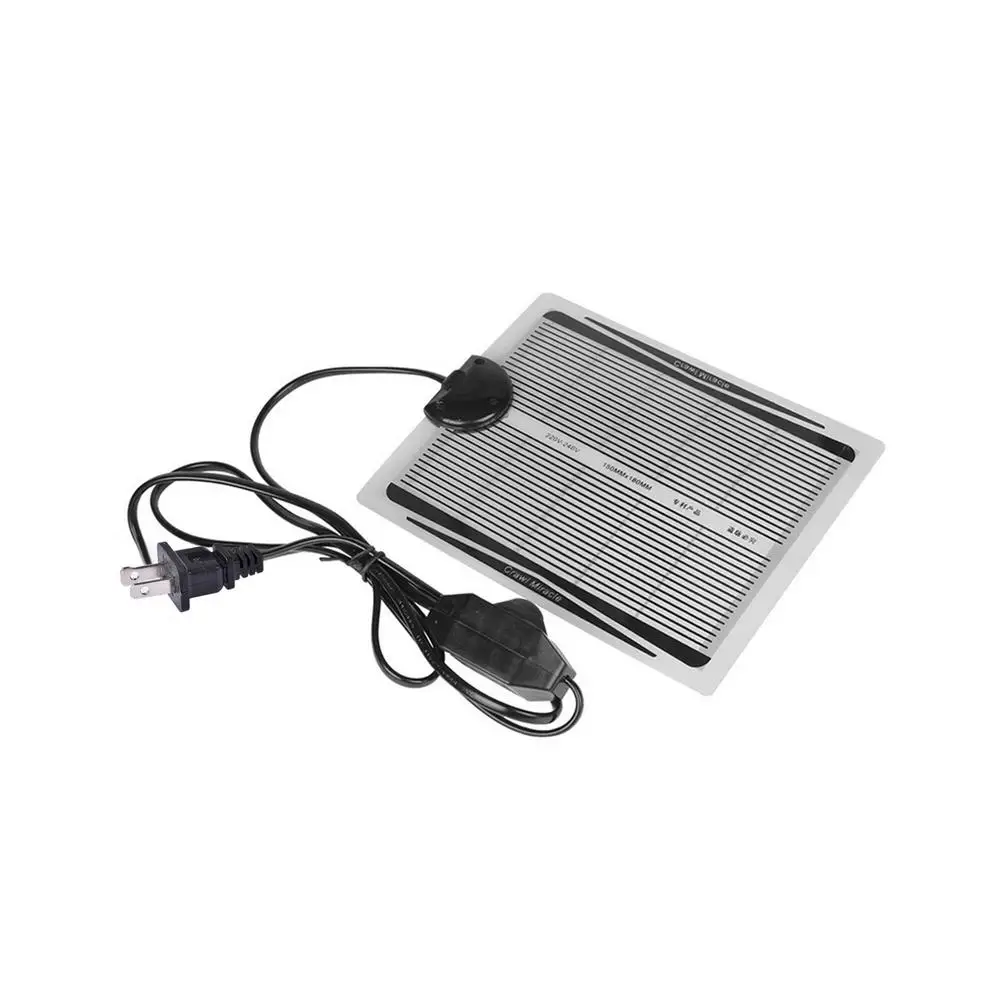 

Регулируемый нагреватель под резервуар, тепловой Коврик для рептилий 5 Вт/15 Вт/25 Вт, термостат, нагревательный коврик для террариума, подогр...