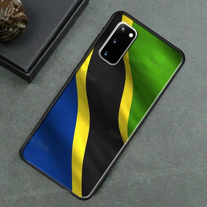 Чехол с гербом оружия Танзании для Samsung Galaxy Note 10 Plus 20 Ultra 9 S8 S9 S10 S20 FE S21 | Мобильные