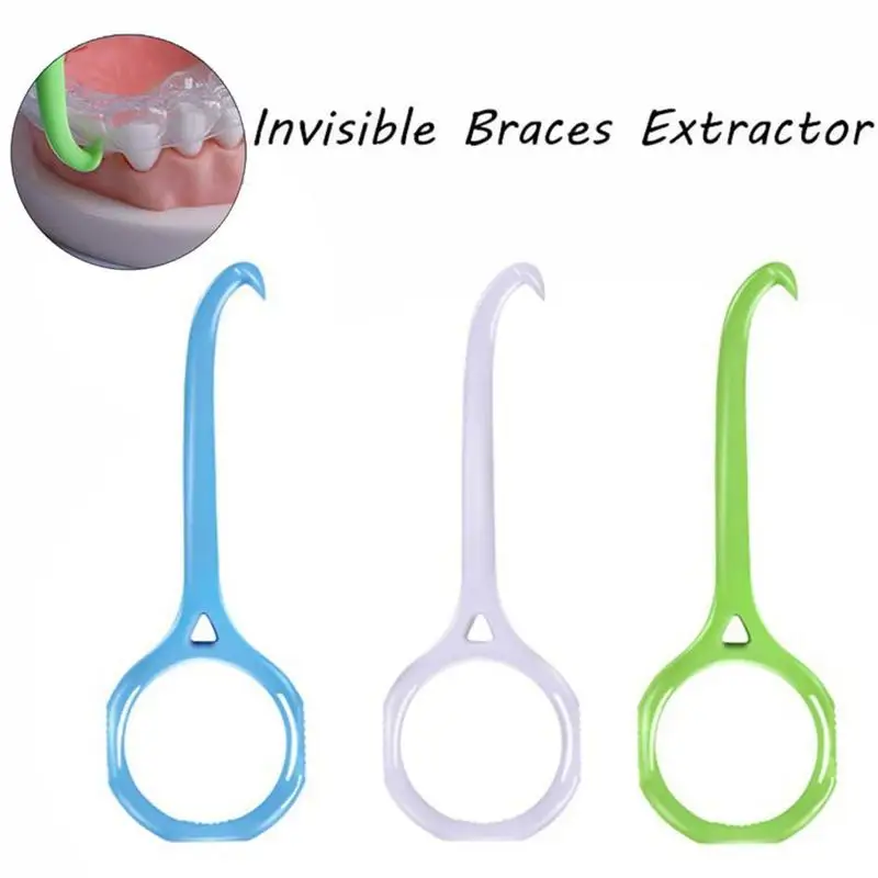 

1Pcs Orthodontische Aligner Remover Onzichtbare Verwijderbare Aligner Bretels Clear 3 Removal Kleuren Tool K0M8