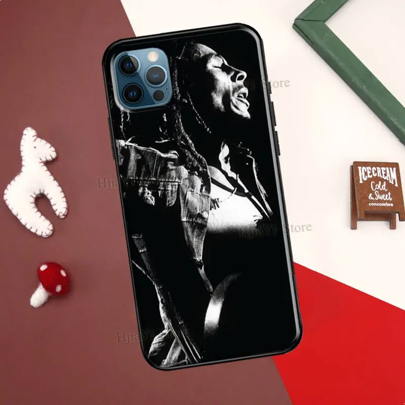 Чехол с цитатами Боб Марли для iPhone 12 Pro Max mini XR X XS 6S 7 8 Plus SE 2020 чехол 11 | Мобильные
