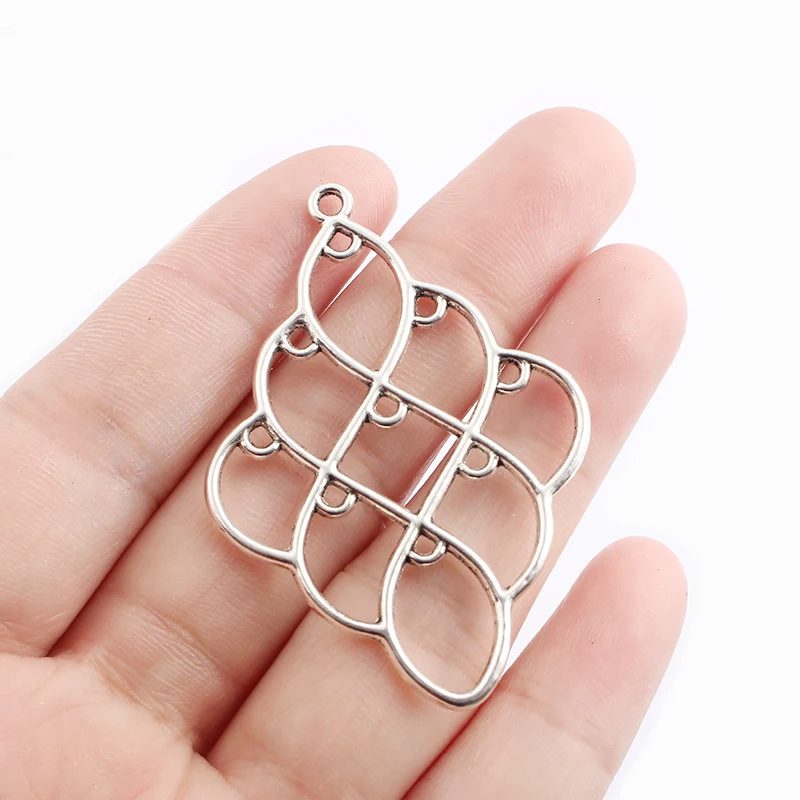 

10pcs Open Frame Geometric Charms Pendant Connector Fashion Earring Necklace Jewelry Making Findings