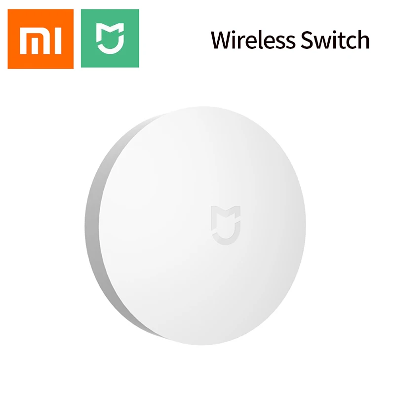 

Умный беспроводной переключатель Xiaomi Mijia для умного дома, умный Многофункциональный белый переключатель для центра управления домом Xiaomi