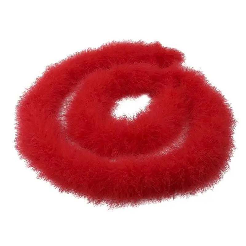 2 м куриное перо полосы боа из пера индейки для свадебных декораций аксессуары