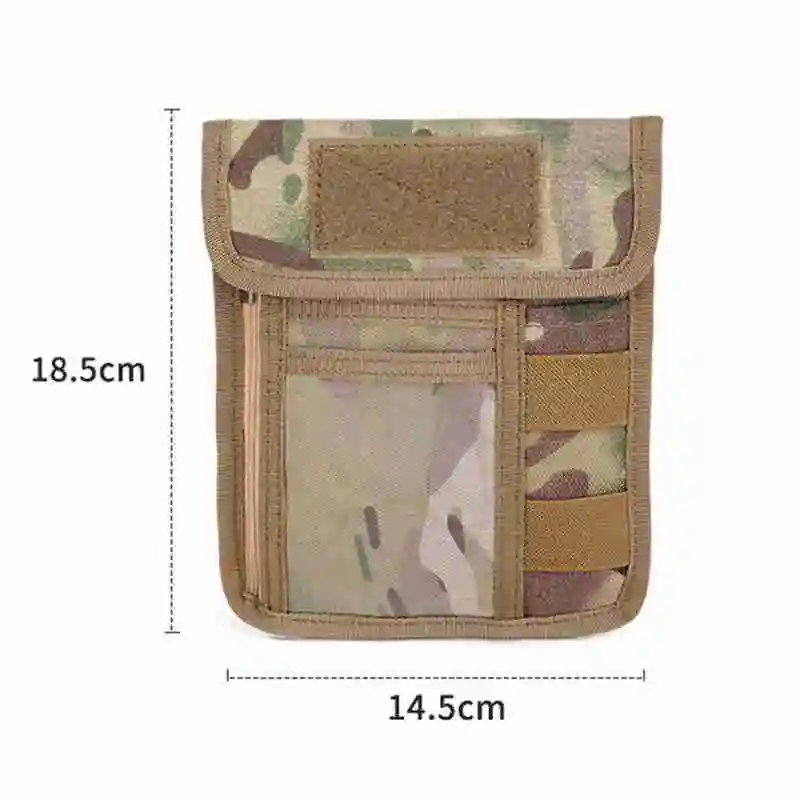 

Camouflage Phone bag Practical Document Bag Multi-function Document Work Card Set Document Exhibition Student Neck Exhibiti D2Z4