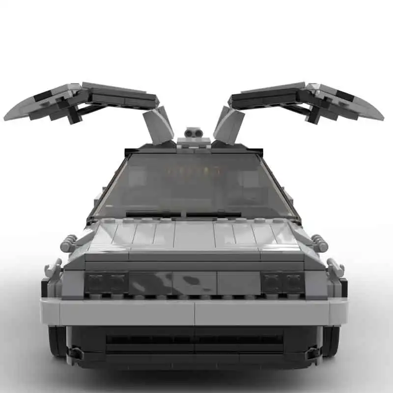 Фильм-автомобиль MOC строительные блоки Назад в будущее DeLorean Time Machine игрушка