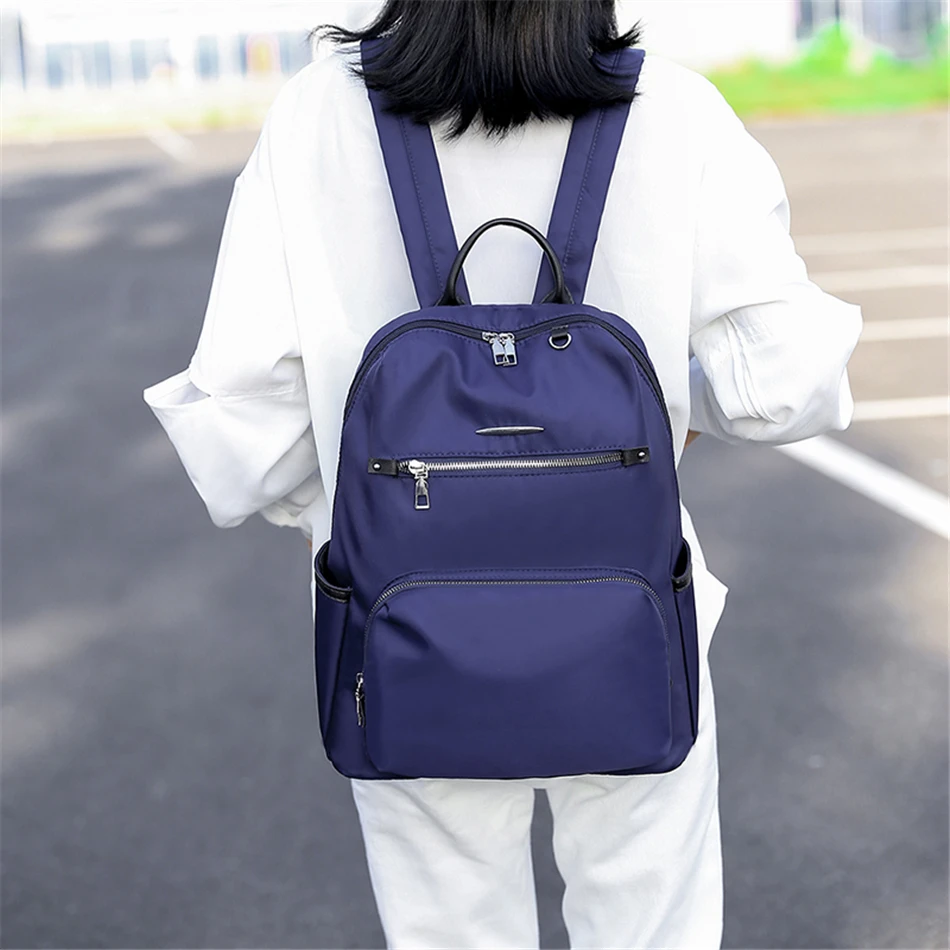 Простой женский Оксфордский рюкзак высокого качества Женский рюкзак Mochila Mujer школьные сумки для девочек-подростков легкий рюкзак для путешествий