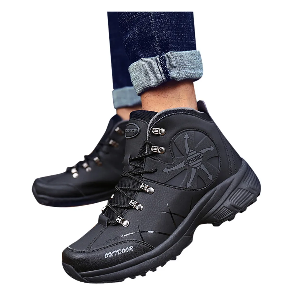 Heren schoenen zapatillas de deporte Мужская Уличная обувь с высоким берцем для пеших прогулок Нескользящая износостойкая прогулочная обувь speedcross# G