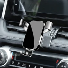 Adjustable Car Phone Mount Holder For Toyota CHR RAV4 XA40 XA50 2014 2015 2016 2017 2018 2019 2020 2021 Car Interior Accessories
